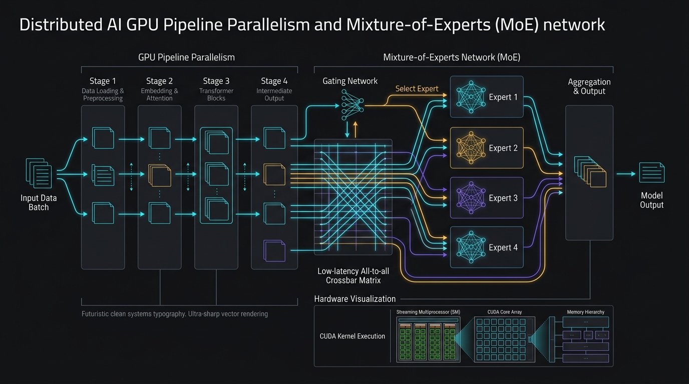 Under the Hood of DualPipe & DeepEP: How Bidirectional Pipeline Parallelism & Low-Latency All-to-All Overlap Slashed MoE Training Bubbles to Under 5%